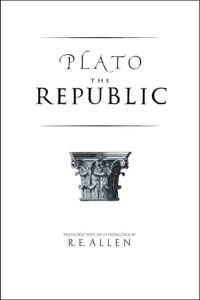 Book Cover for The Republic by Plato, Reginald E Allen