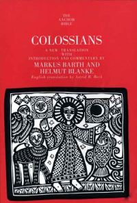 Book Cover for Colossians by Markus Barth, Helmut Blanke, Astrid B Beck