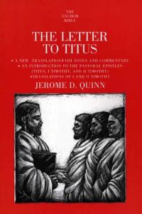 Book Cover for The Letter to Titus by Jerome D Quinn
