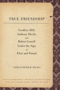 Book Cover for True Friendship by Christopher Ricks