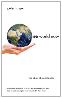 Book Cover for One World Now by Peter Singer