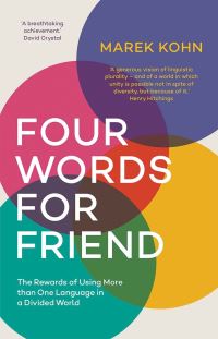 Book Cover for Four Words for Friend by Marek Kohn