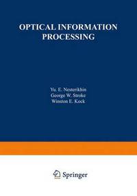 Book Cover for Optical Information Processing by Yu Nesterikhin