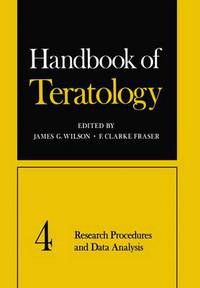 Book Cover for Handbook of Teratology by James Wilson