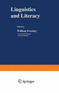 Book Cover for Linguistics and Literacy by William Frawley