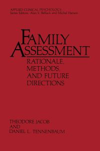 Book Cover for Family Assessment by Theodore Jacob, Daniel L Tennenbaum