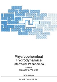 Book Cover for Physicochemical Hydrodynamics by Manuel G Velarde