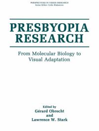 Book Cover for Presbyopia Research by International Symposium on Presbyopia, Gérard Obrecht, Lawrence W Stark