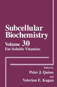 Book Cover for Fat-Soluble Vitamins by Peter J Quinn, Valerian E Kagan
