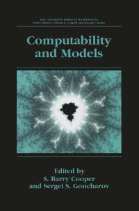 Book Cover for Computability and Models by S B Cooper, S S Goncharov