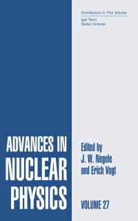Book Cover for Advances in Nuclear Physics. Vol. 27 by J W Negele, Erich Vogt
