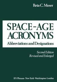 Book Cover for Space-Age Acronyms by Reta C Moser