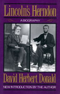 Book Cover for Lincoln's Herndon by David Herbert Donald