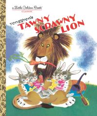 Book Cover for Tawny Scrawny Lion by Kathryn Jackson, Gustaf Tenggren