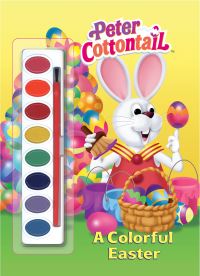 Book Cover for A Colorful Easter (Peter Cottontail) by Golden Books