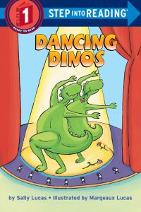 Book Cover for Dancing Dinos by Sally Lucas, Margeaux Lucas