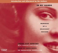 Book Cover for In My Hands by Irene Gut Opdyke, Jennifer Armstrong