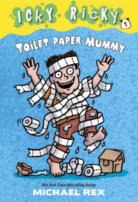 Book Cover for Toilet Paper Mummy by Michael Rex