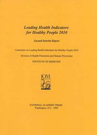 Book Cover for Leading Health Indicators for Healthy People 2010 by Institute of Medicine US