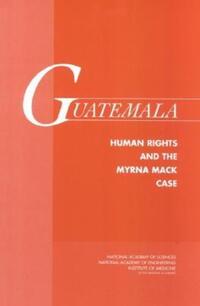 Book Cover for Guatemala by Torsten N Wiesel, Carol Corillon, National Academies US