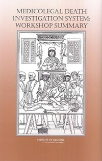 Book Cover for Medicolegal Death Investigation System by Institute of Medicine US