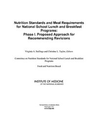 Book Cover for Nutrition Standards and Meal Requirements for National School Lunch and Breakfast Programs by Institute of Medicine US