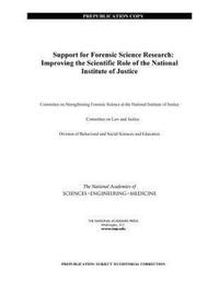 Book Cover for Support for Forensic Science Research by Engineering, and Medicine US National Academies of Sciences