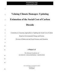 Book Cover for Valuing Climate Damages by Engineering, and Medicine US National Academies of Sciences