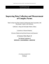 Book Cover for Improving Data Collection and Measurement of Complex Farms by Engineering, and Medicine US National Academies of Sciences