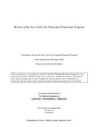 Book Cover for Review of the New York City Watershed Protection Program by Engineering, and Medicine US National Academies of Sciences, Engineering, and Medicine US National Academies of Sciences