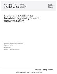 Book Cover for Impacts of National Science Foundation Engineering Research Support on Society by Engineering, and Medicine US National Academies of Sciences, National Academy of Engineering