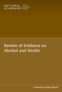 Book Cover for Review of Evidence on Alcohol and Health by National Academies of Sciences Engineering and Medicine, Health and Medicine Division, Food and Nutrition Board, Committee on Review of Evidence on Alcohol and Health