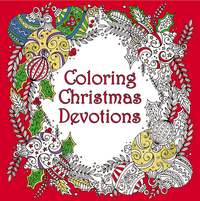 Book Cover for Coloring Christmas Devotions by Zondervan