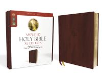 Book Cover for Amplified Holy Bible, XL Edition, Leathersoft, Burgundy by Zondervan