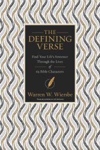 Book Cover for The Defining Verse by Warren W Wiersbe