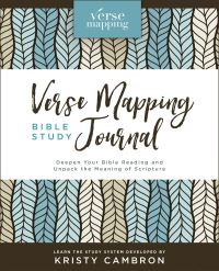 Book Cover for Verse Mapping Bible Study Journal by Kristy Cambron