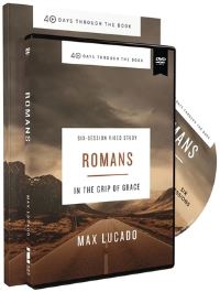 Book Cover for Romans Study Guide With DVD by Max Lucado