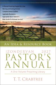 Book Cover for The Zondervan 2027 Pastor's Annual by T T Crabtree