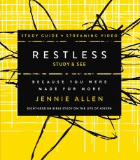 Book Cover for Restless Bible Study Guide Plus Streaming Video by Jennie Allen