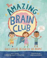 Book Cover for The Amazing Brain Club by Lindsey Goff Viducich