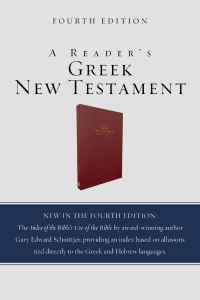 Book Cover for A Reader's Greek New Testament by Richard J Goodrich, Albert L Lukaszewski