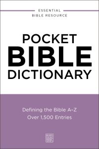 Book Cover for Pocket Bible Dictionary by Thomas Nelson