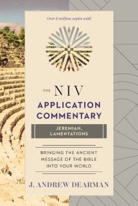 Book Cover for Jeremiah and Lamentations by J Andrew Dearman