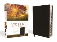 Book Cover for Amplified Holy Bible, Bonded Leather, Black, Thumb Indexed by Zondervan