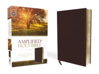 Book Cover for Amplified Holy Bible, Bonded Leather, Burgundy by Zondervan
