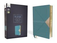 Book Cover for NASB, Thinline Bible, Leathersoft, Teal, Red Letter, 1995 Text, Comfort Print by Zondervan