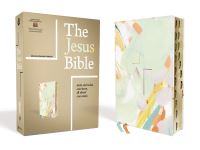 Book Cover for The Jesus Bible Artist Edition, ESV, (With Thumb Tabs to Help Locate the Books of the Bible), Leathersoft, Multi-color/Teal, Thumb Indexed by Zondervan