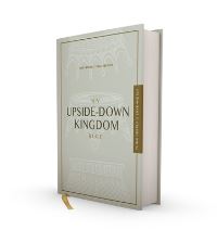 Book Cover for Niv, Upside-Down Kingdom Bible, Hardcover, Gray, Comfort Print by Zondervan