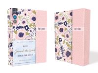 Book Cover for Niv, Journal the Word Bible for Girls, Double-Column, Hardcover, Pink, Magnetic Closure, Red Letter, Comfort Print by Zondervan