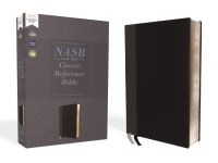 Book Cover for NASB, Classic Reference Bible, Leathersoft, Black, Red Letter, 1995 Text, Comfort Print by Zondervan